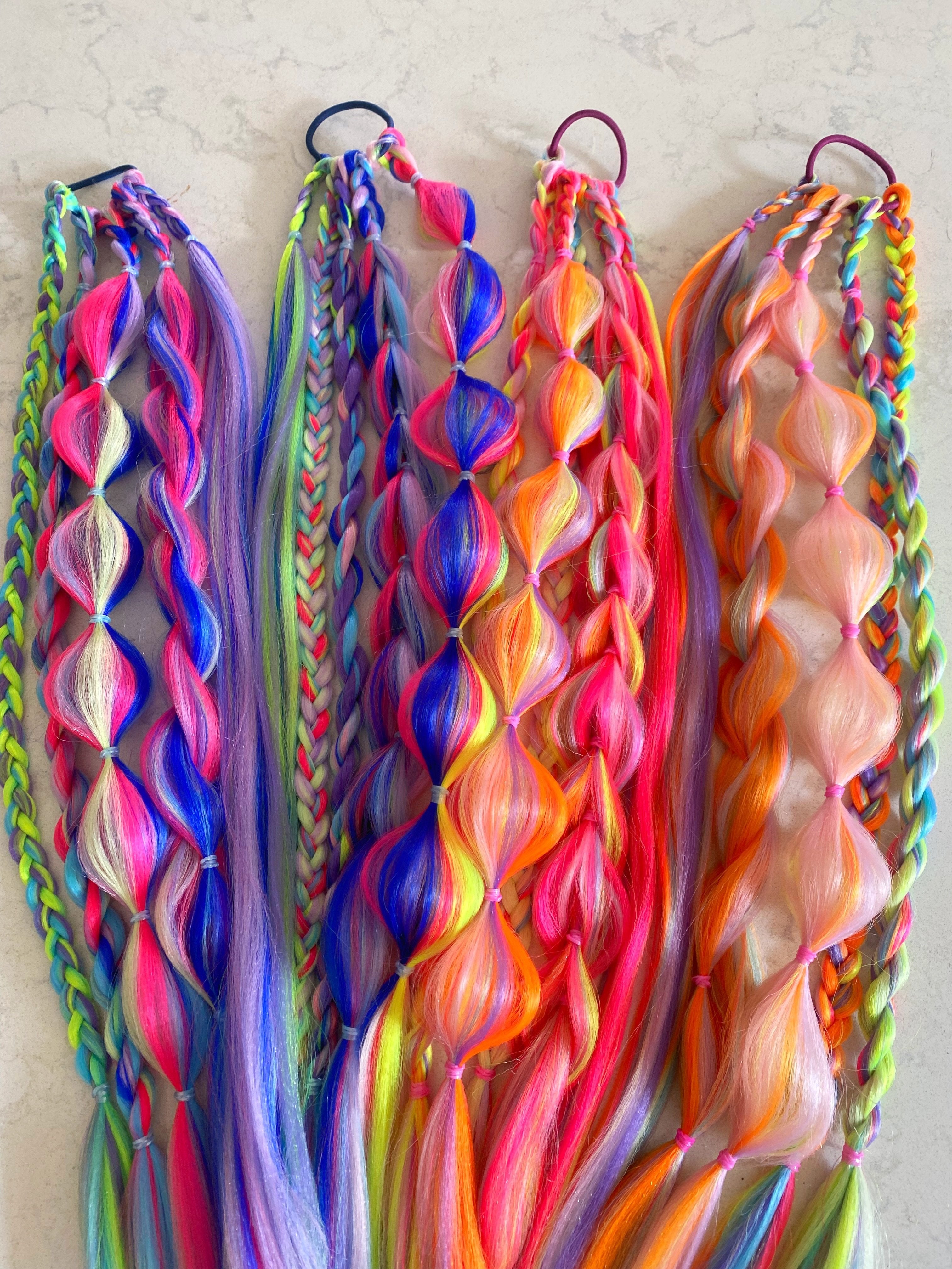 Handmade Tie-In Braid Sets