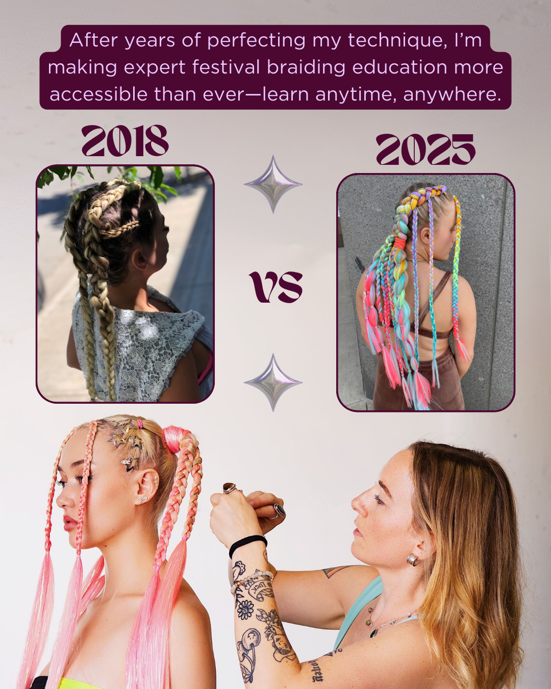 Mastering Festival Braids Online Course