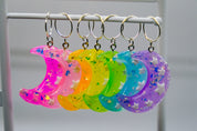 Rainbow Moon Charms - 7 pack