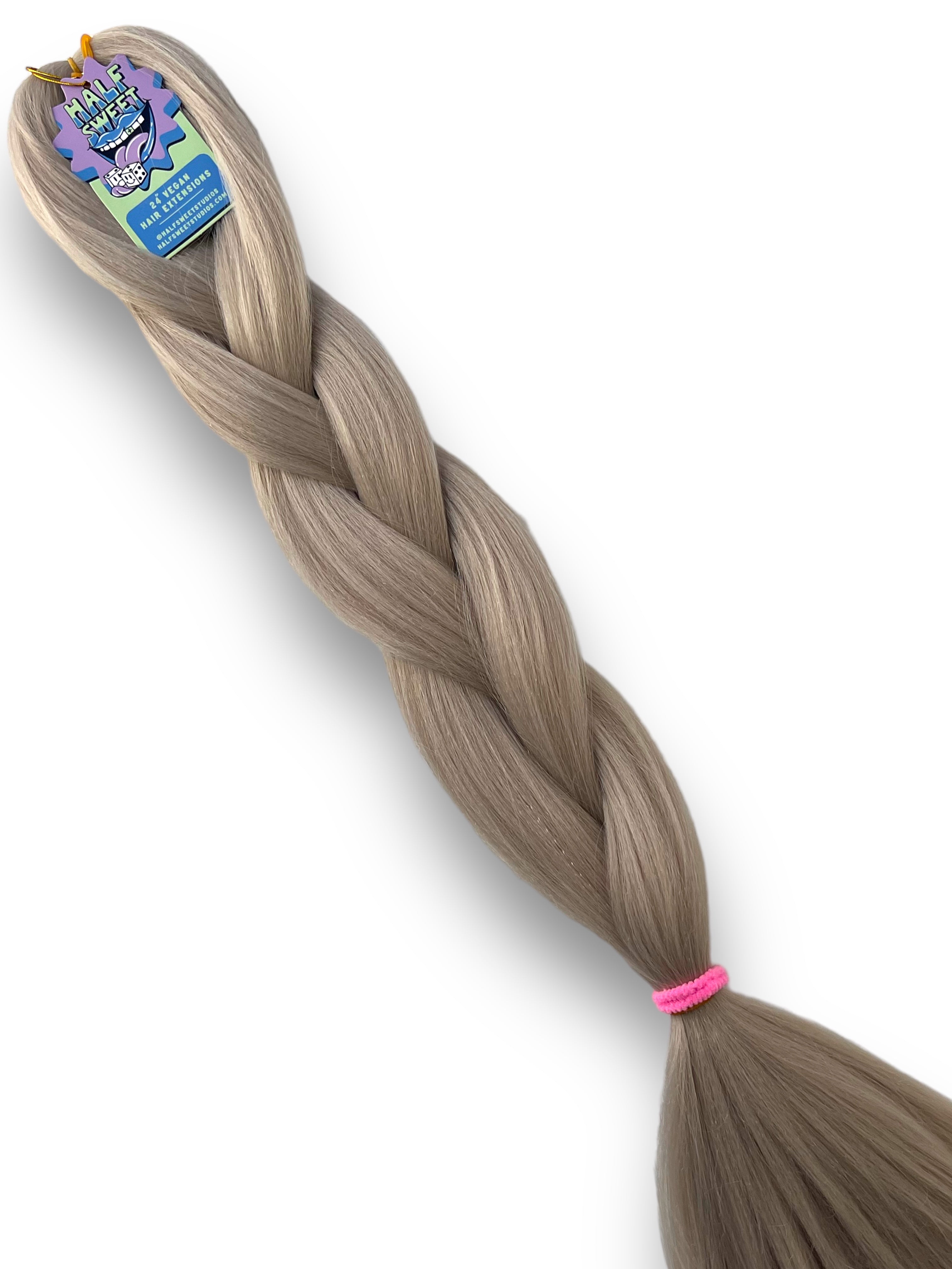 High Tech - Silver Braiding Hair