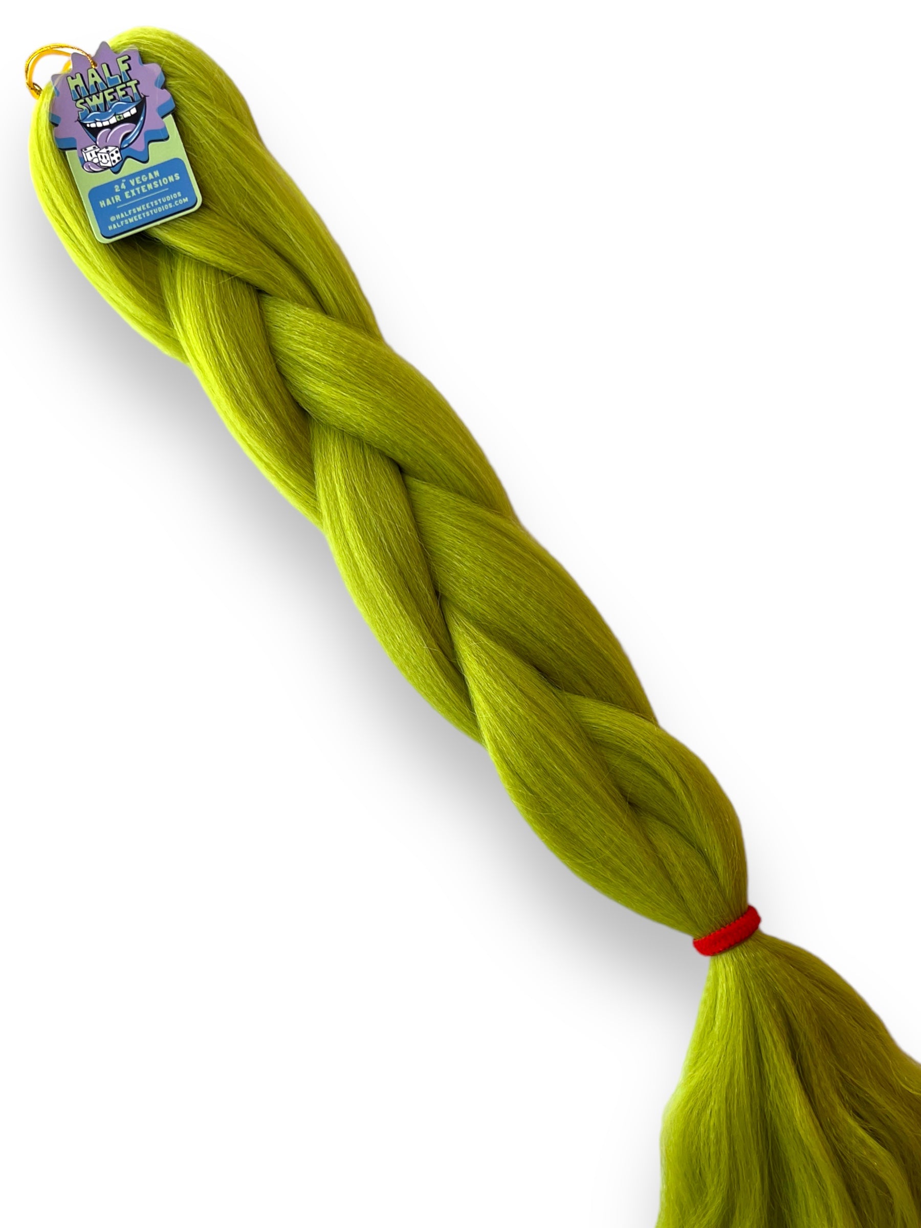 Hollow - Pea Green Braiding Hair