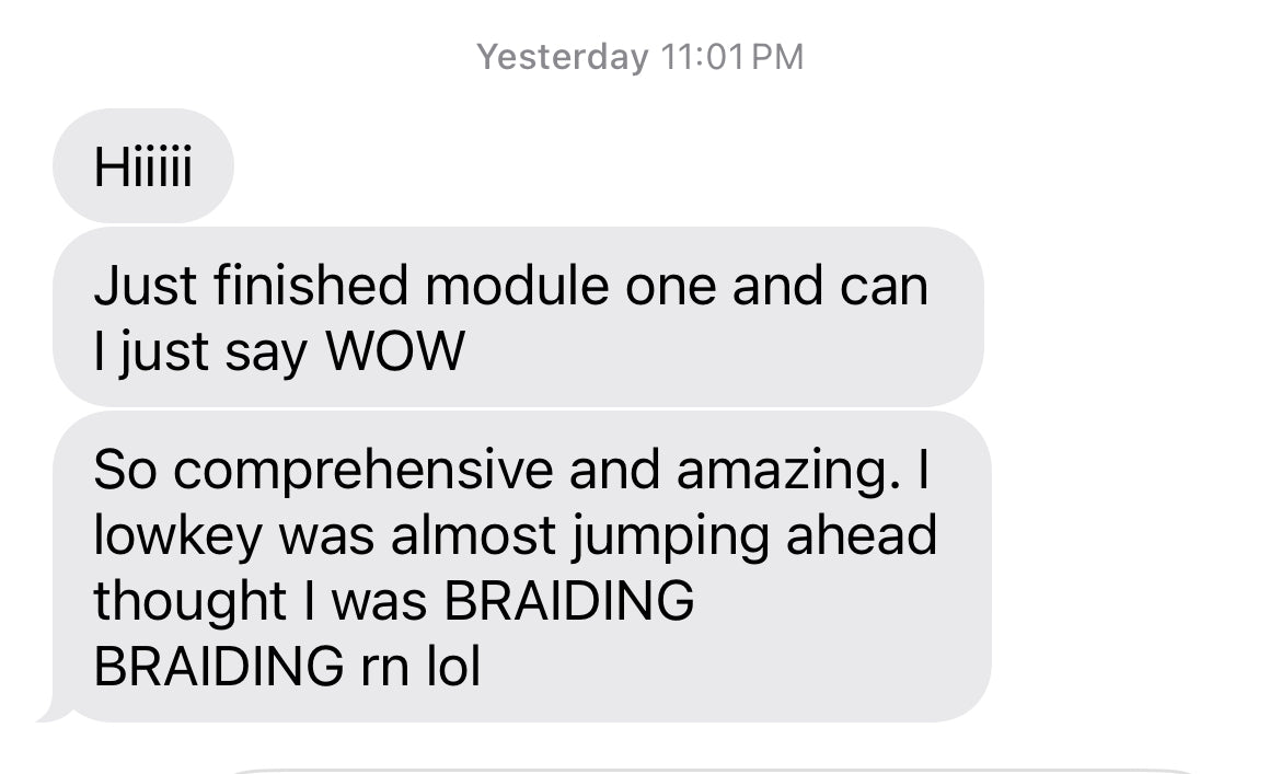Mastering Festival Braids Online Course