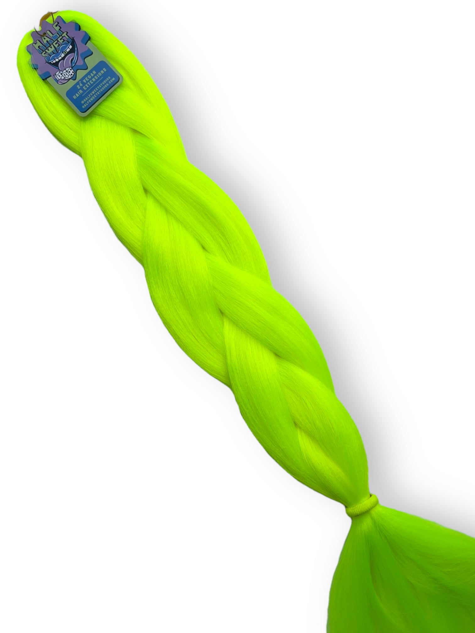 Influence - UV Neon Yellow Braiding Hair