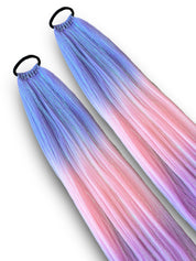 Crypt  - Long Ombre Tinsel Ponytail Extension
