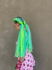 Influence - UV Neon Yellow Braiding Hair