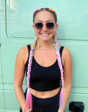 Luna - Rainbow Braiding Hair