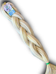 Sonny - White with Gold Tinsel Braiding Hair