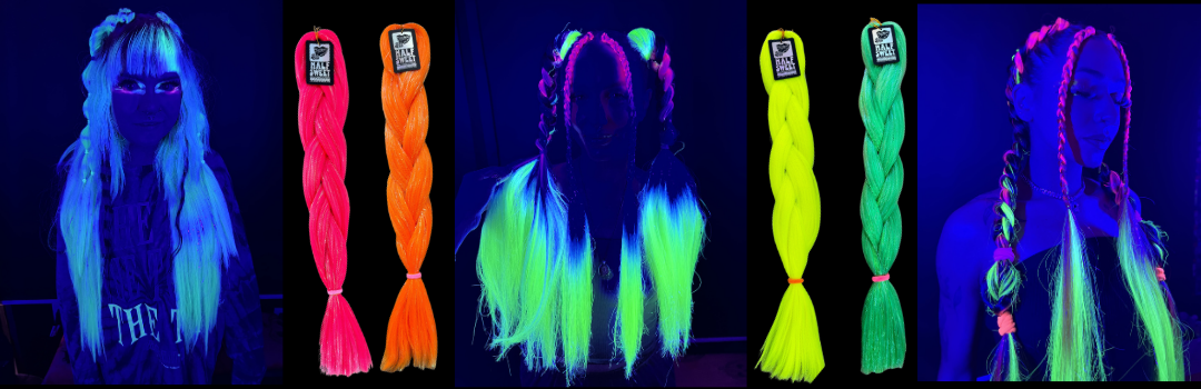 UV Braiding Hair & Ponytails