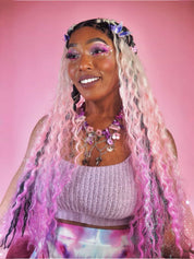 Dollhouse - Ombré Tinsel Curly Hair