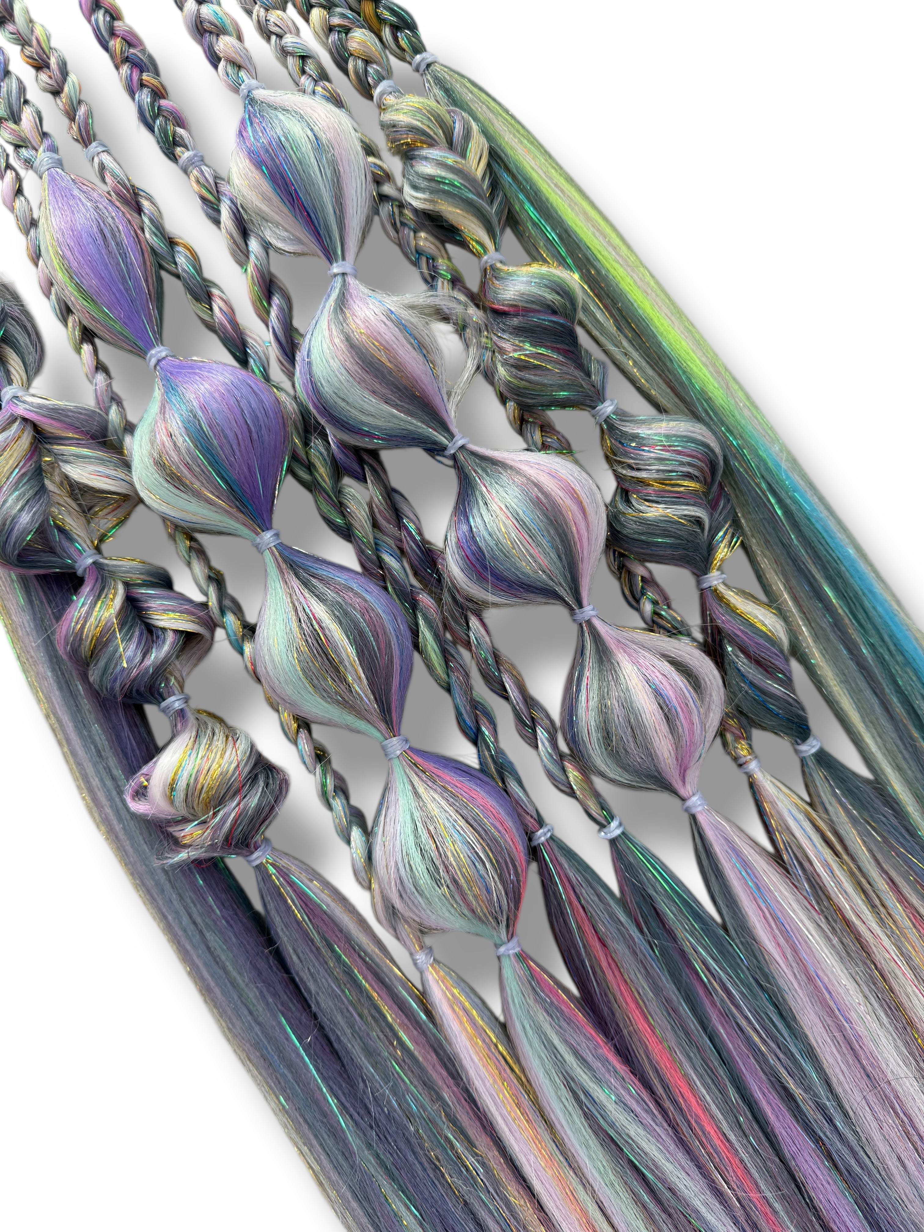 Sentimental Boulder - Tie-In Braid Extension Set