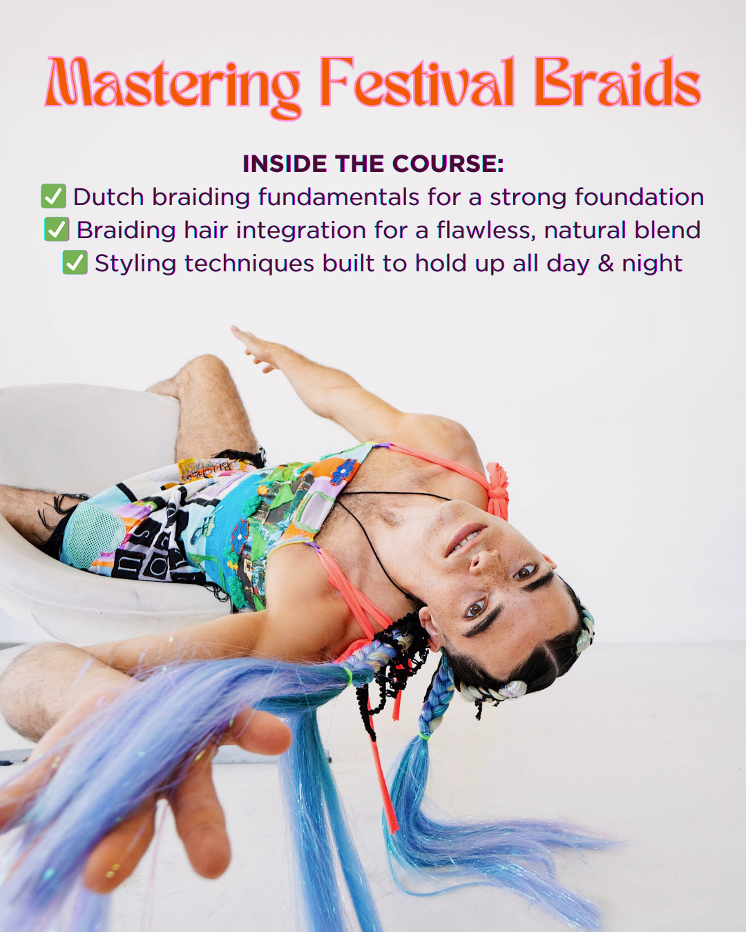 Guided Group Learning - Mastering Festival Braids Online Course