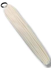 Ash Blonde - Long Natural Ponytail Extension