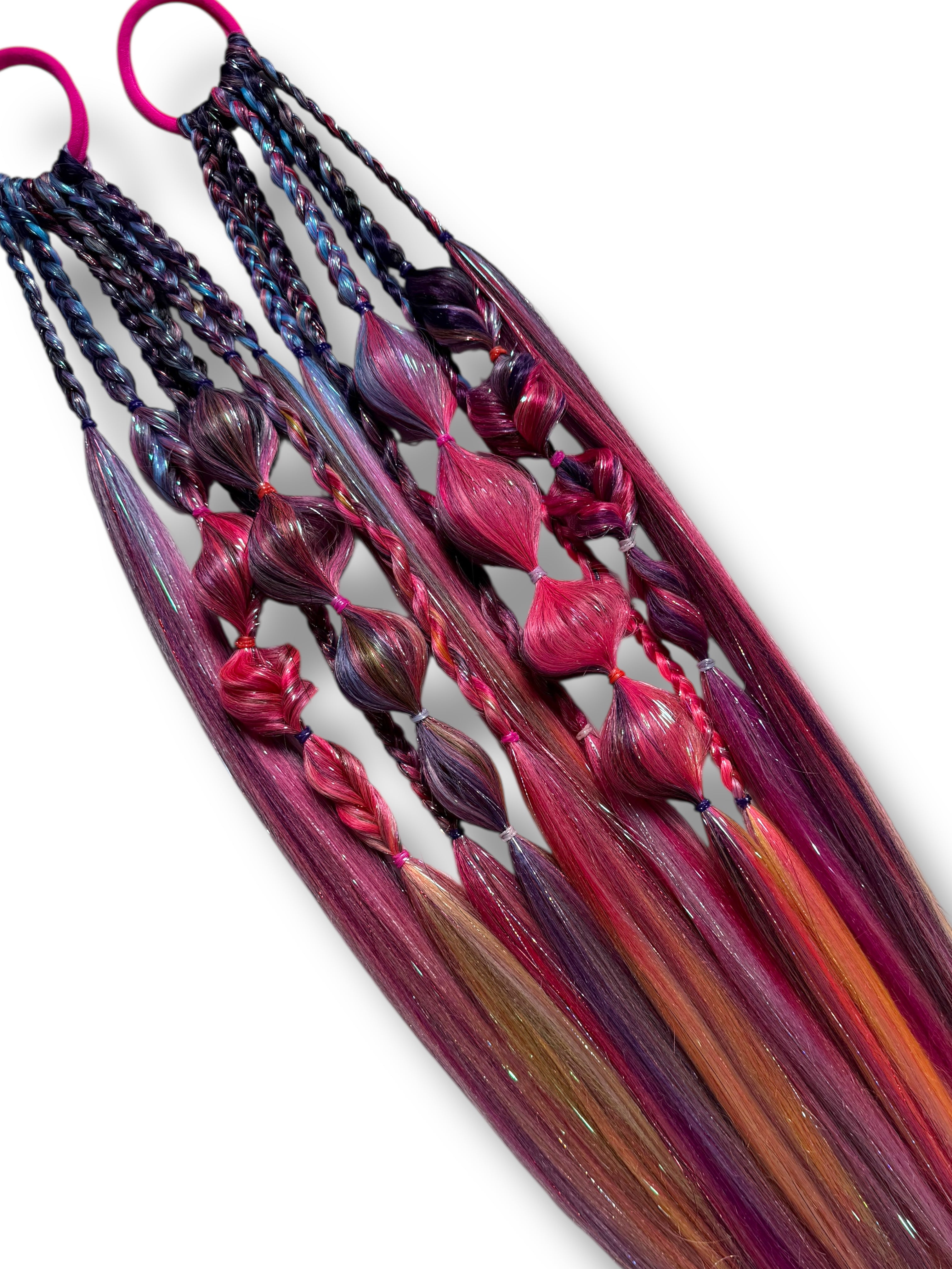 Asteroid Aura - Tie-In Braid Extension Set (+FREE CHARMS)