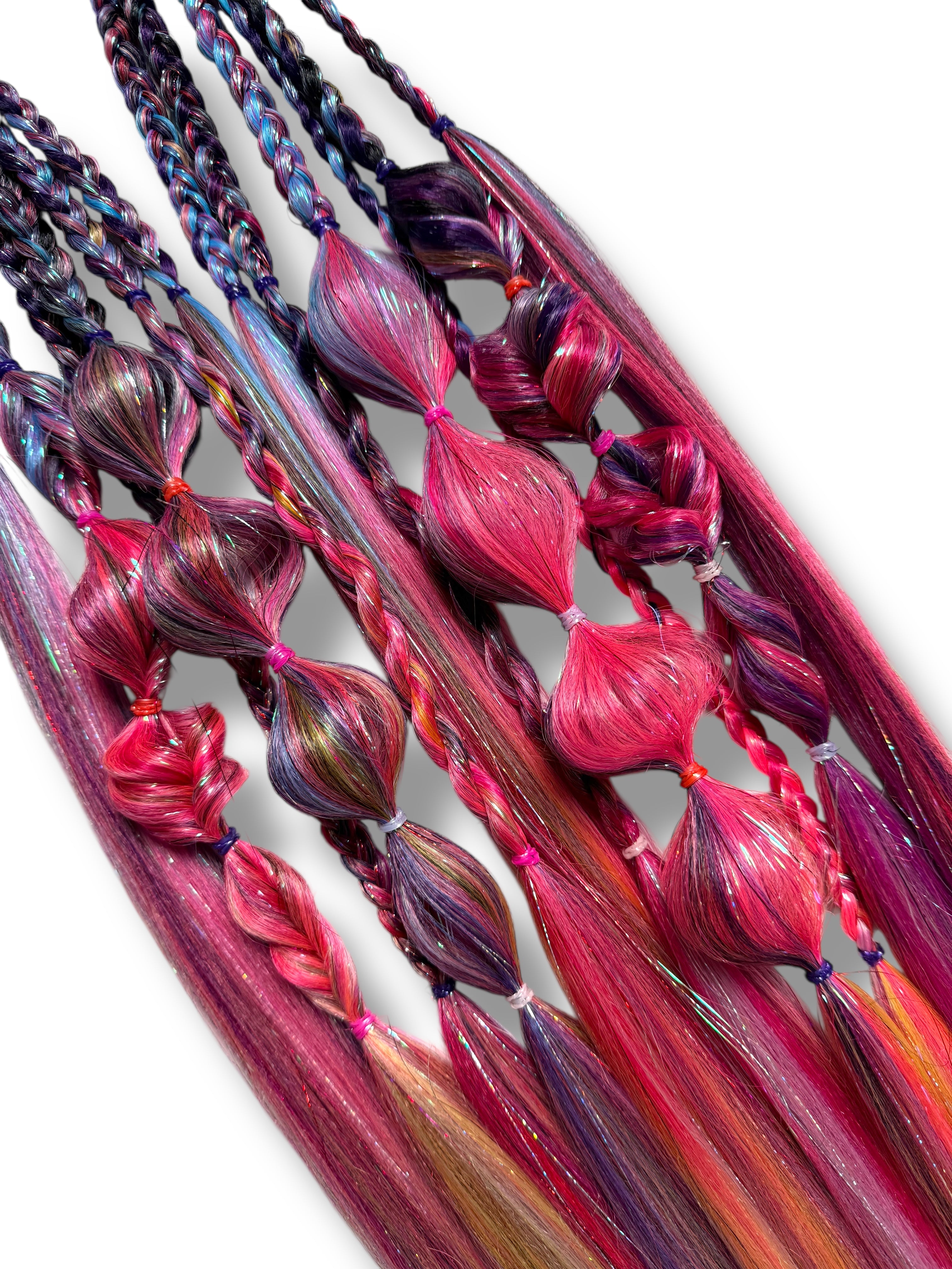 Asteroid Aura - Tie-In Braid Extension Set (+FREE CHARMS)