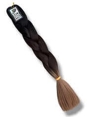 Brunette Ombré Braiding Hair