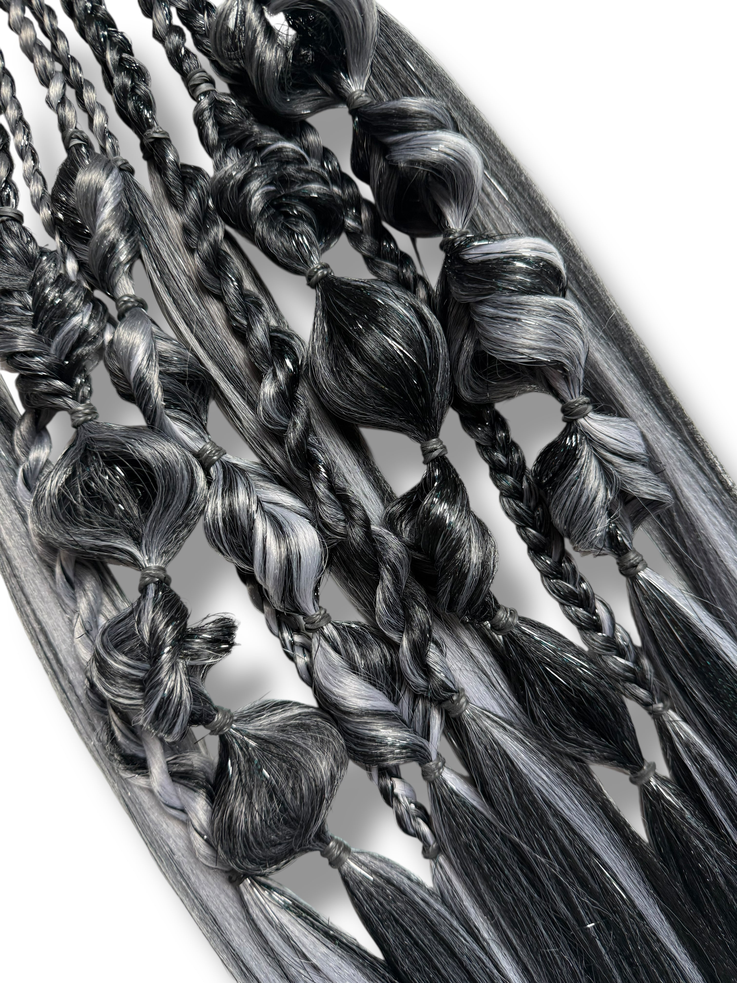 Cave Queen - Tie-In Braid Extension Set (+FREE CHARMS)