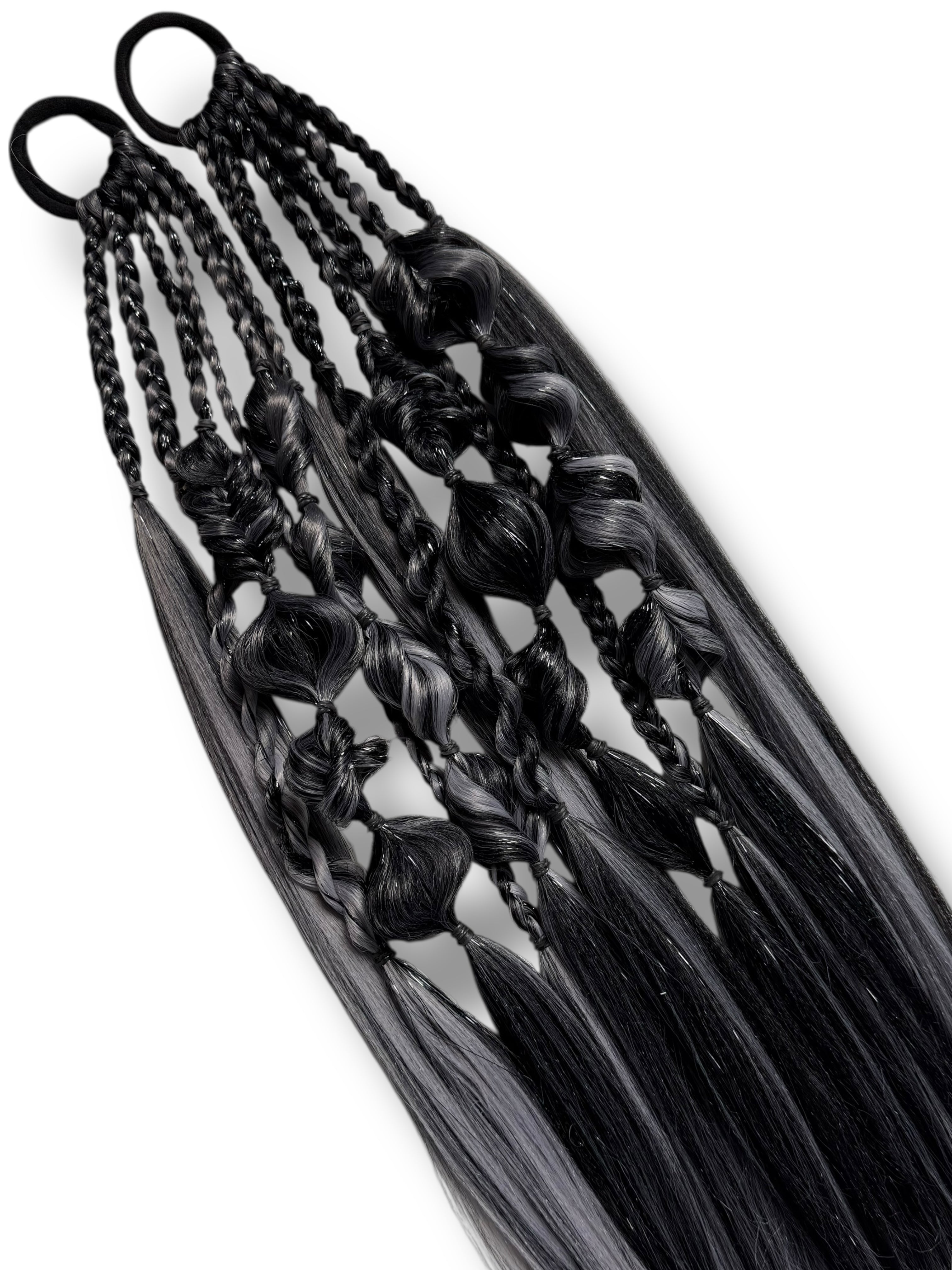 Cave Queen - Tie-In Braid Extension Set (+FREE CHARMS)