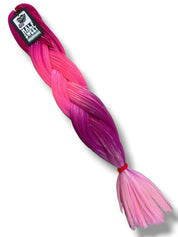 Delirium - Ombré Tinsel Braiding Hair