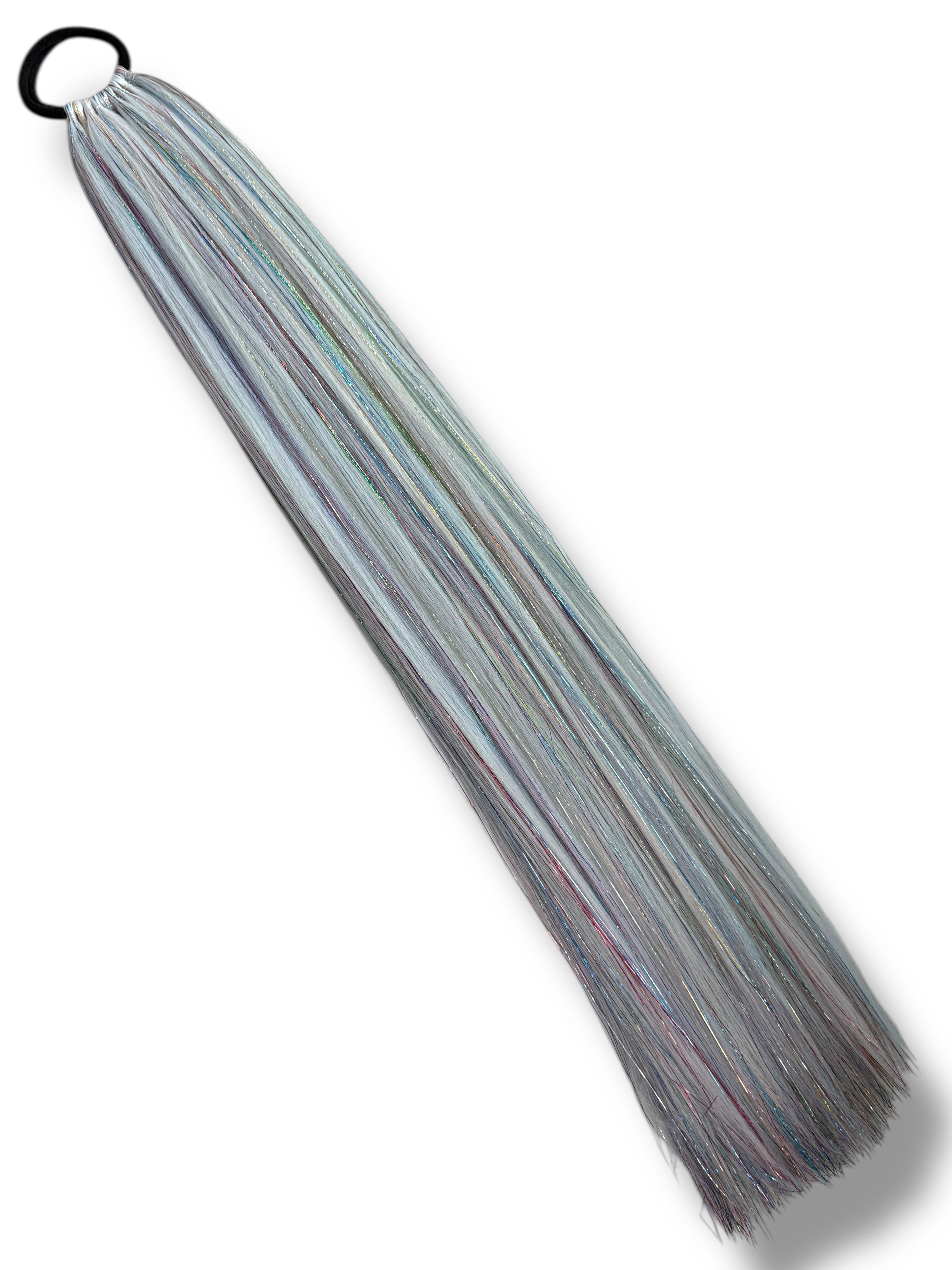 Disco - Long Tinsel Ponytail Extension