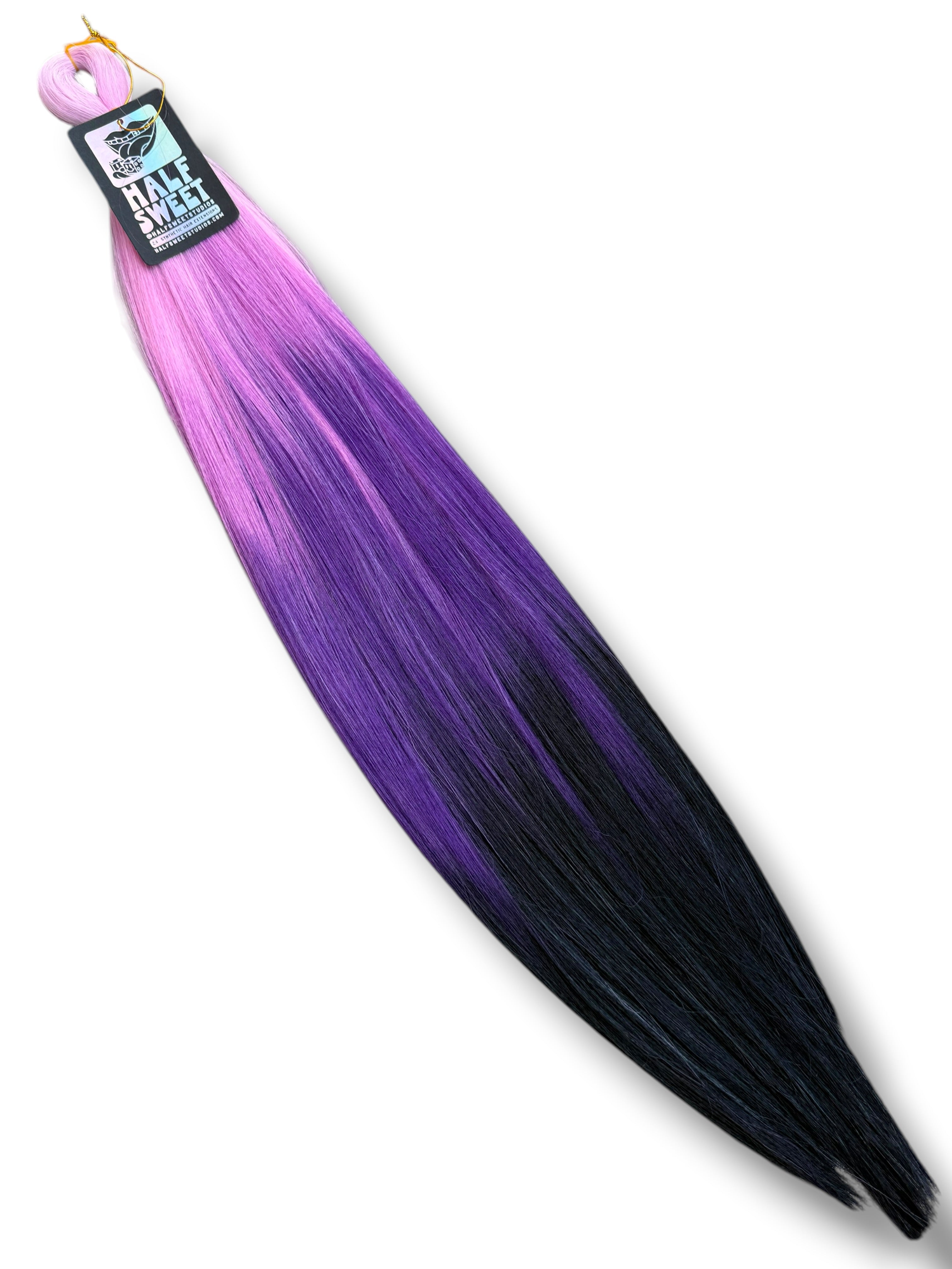 Exoplanet - Dark Purple Super Premium Ombré Braiding Hair