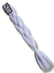 Glacier - Icy Gray Braiding Hair