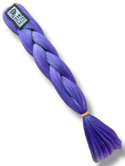 Grape Vape - Purple Tinsel Braiding Hair