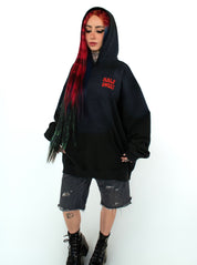 "Sweet As Can Be" Potassium Black Pullover (Distressed)