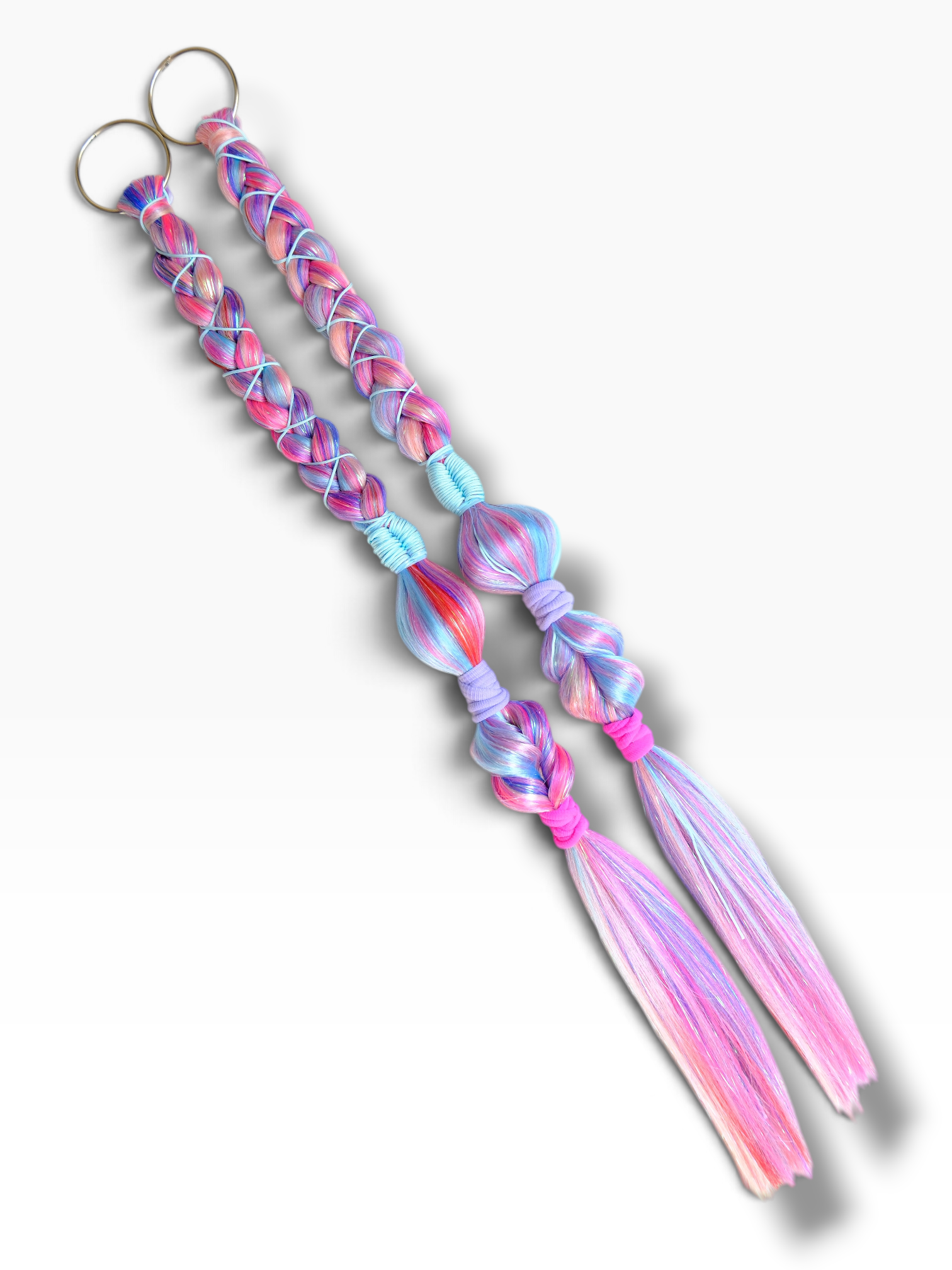 Live On Arrival - Clip On O-Ring Festival Braid Extension Set