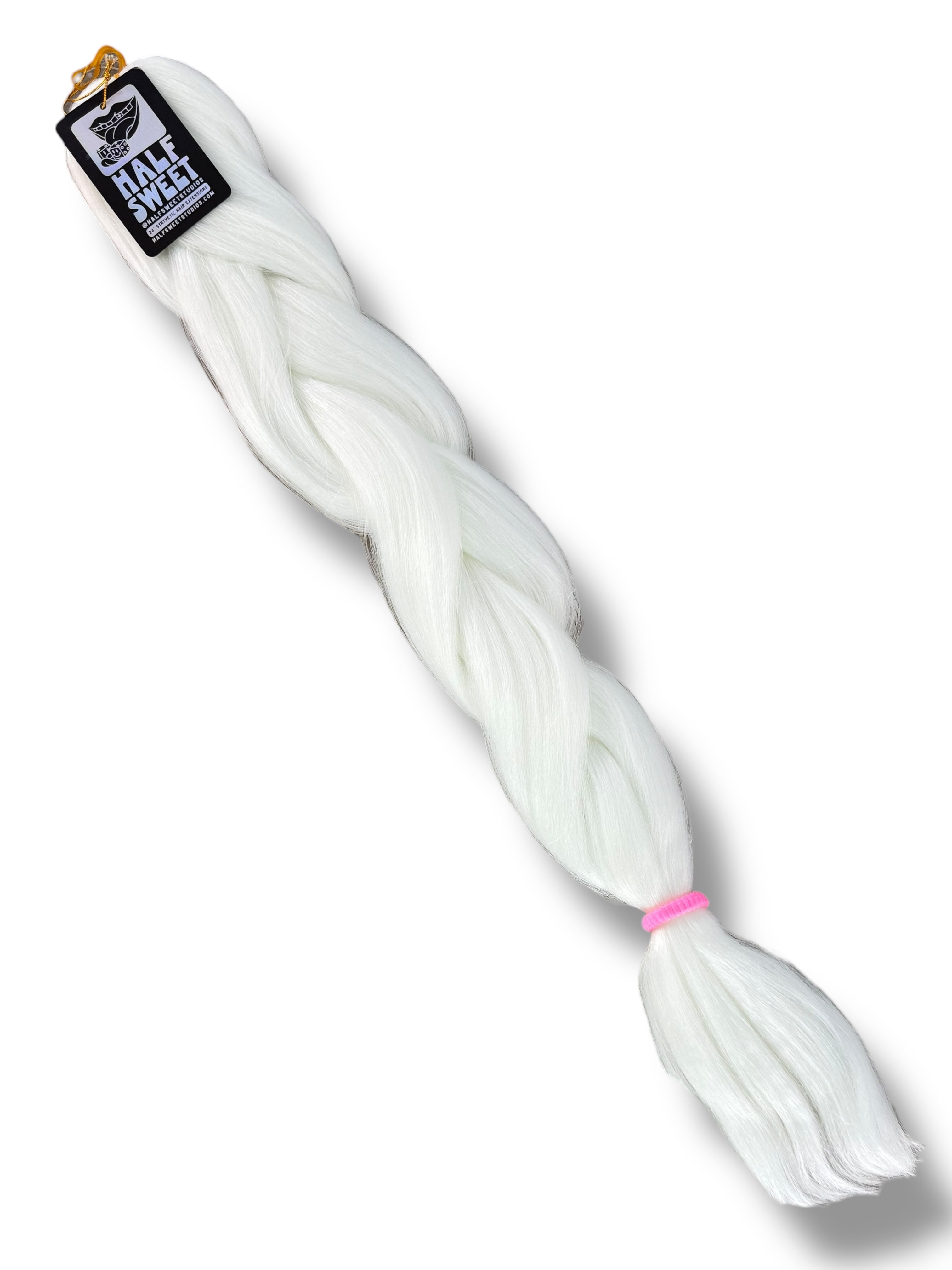 Magician - White Glow In The Dark Braiding Hair