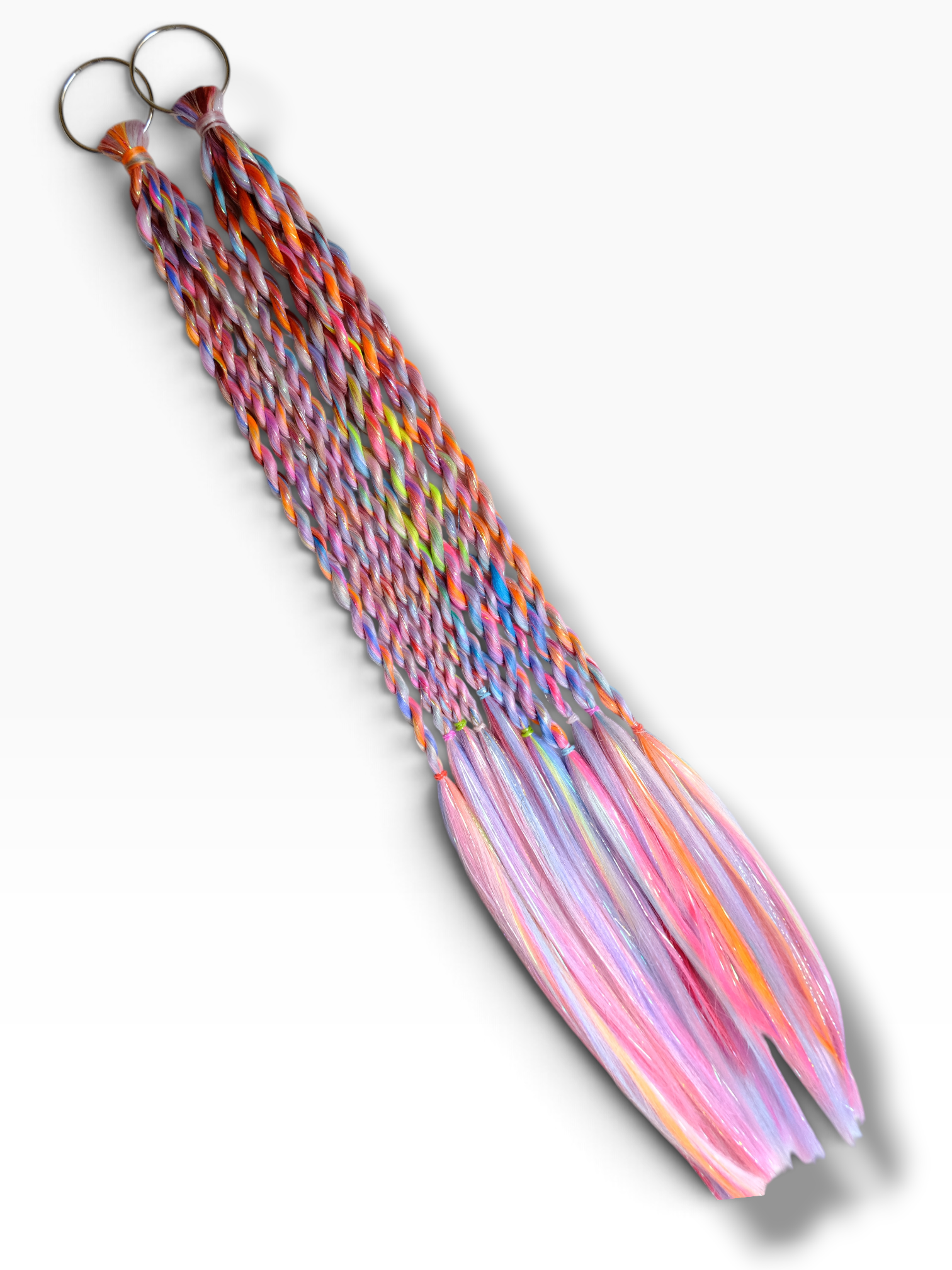 My Friends and I - Clip On O-Ring Festival Braid Extension Set
