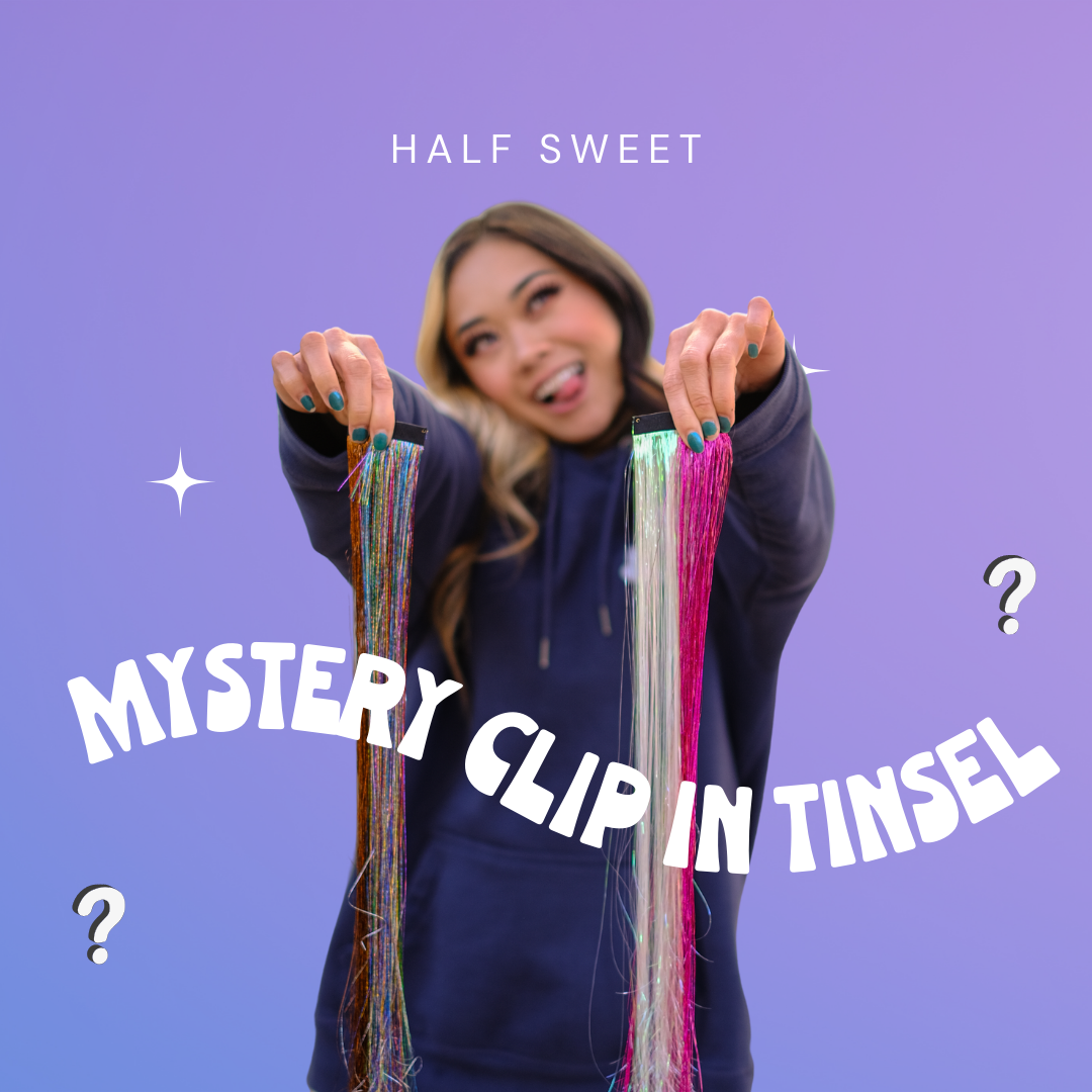 Mystery Clip-In Tinsel 4 Pack