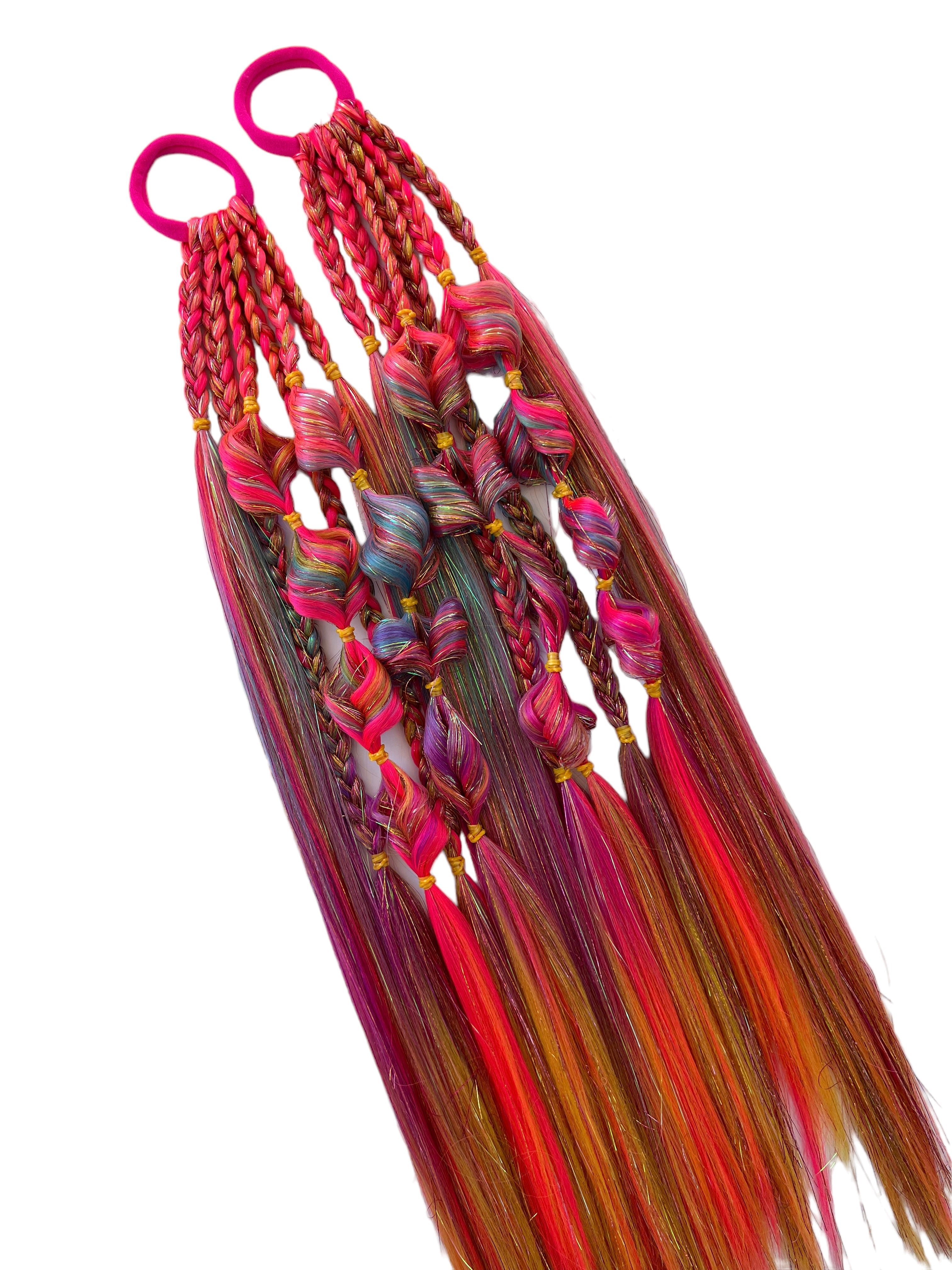 Neon Bazaar - Tie-In Festival Braid Extension Set