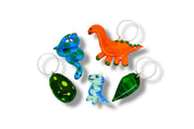 Handmade & Painted Dino Charm Mystery 5 Pack