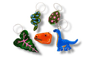 Handmade & Painted Dino Charm Mystery 5 Pack