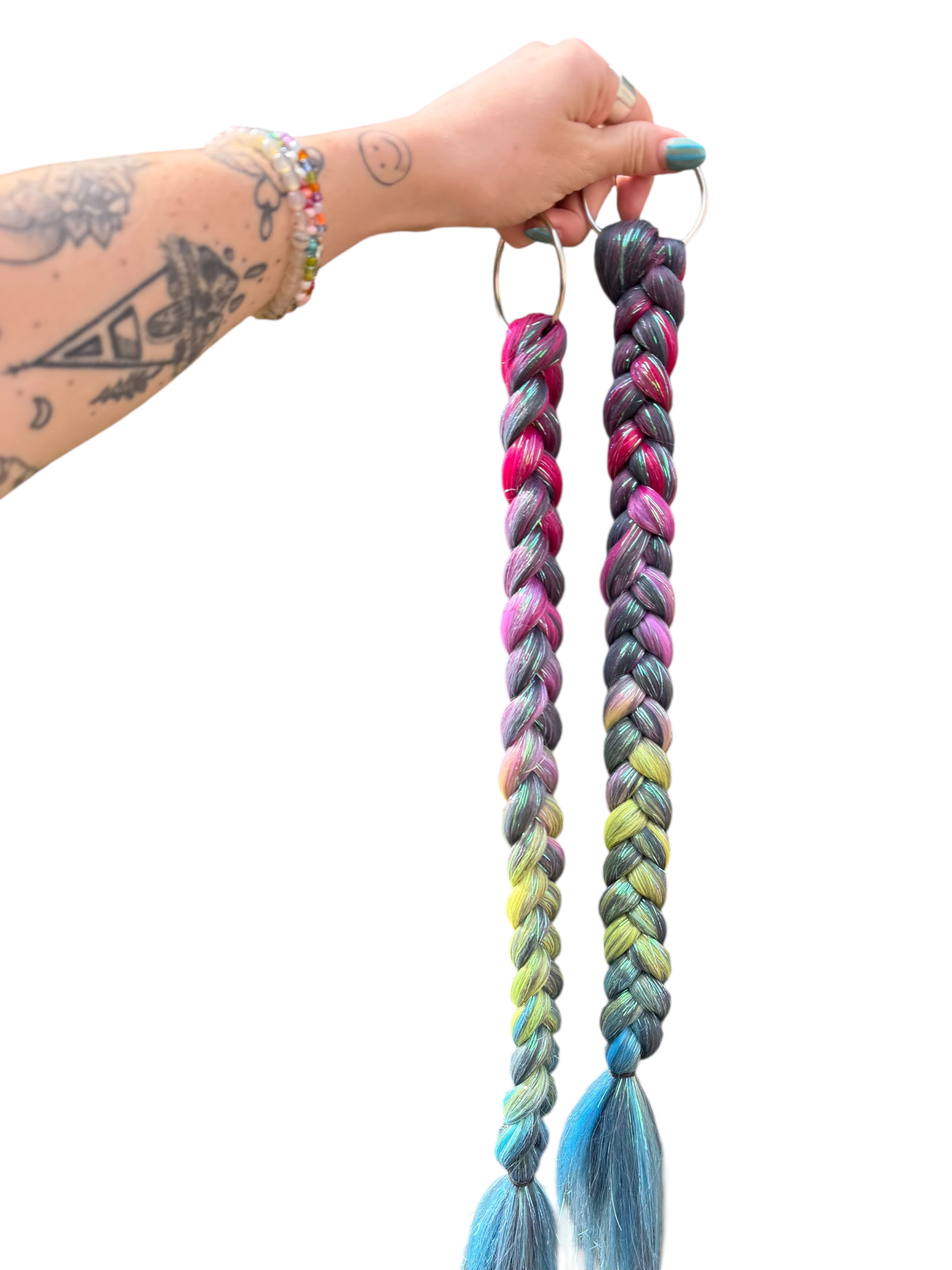 Indiana Bones - Clip On Festival Braid Extension Set