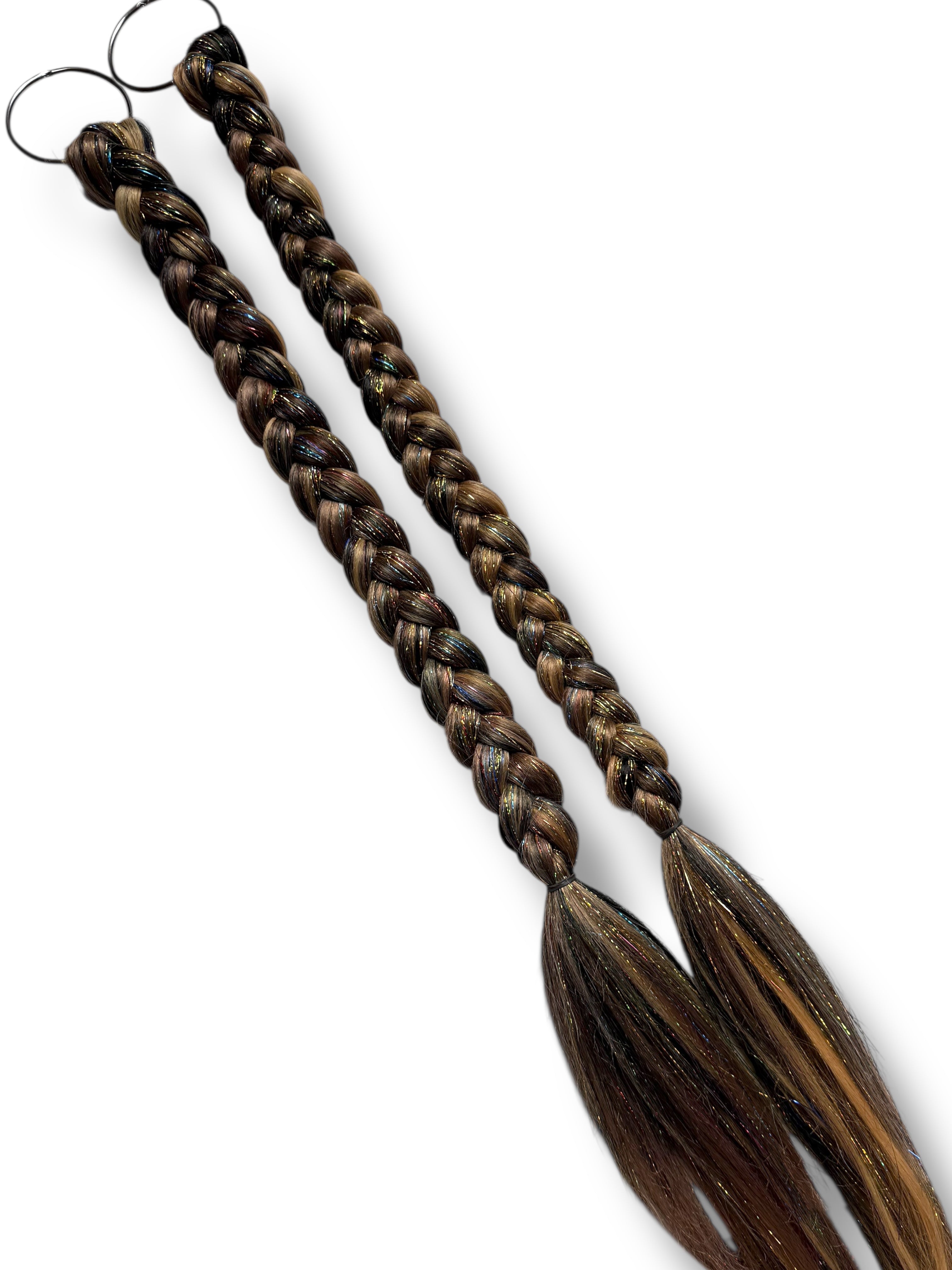 Natural - Clip On Festival Braid Extension Set