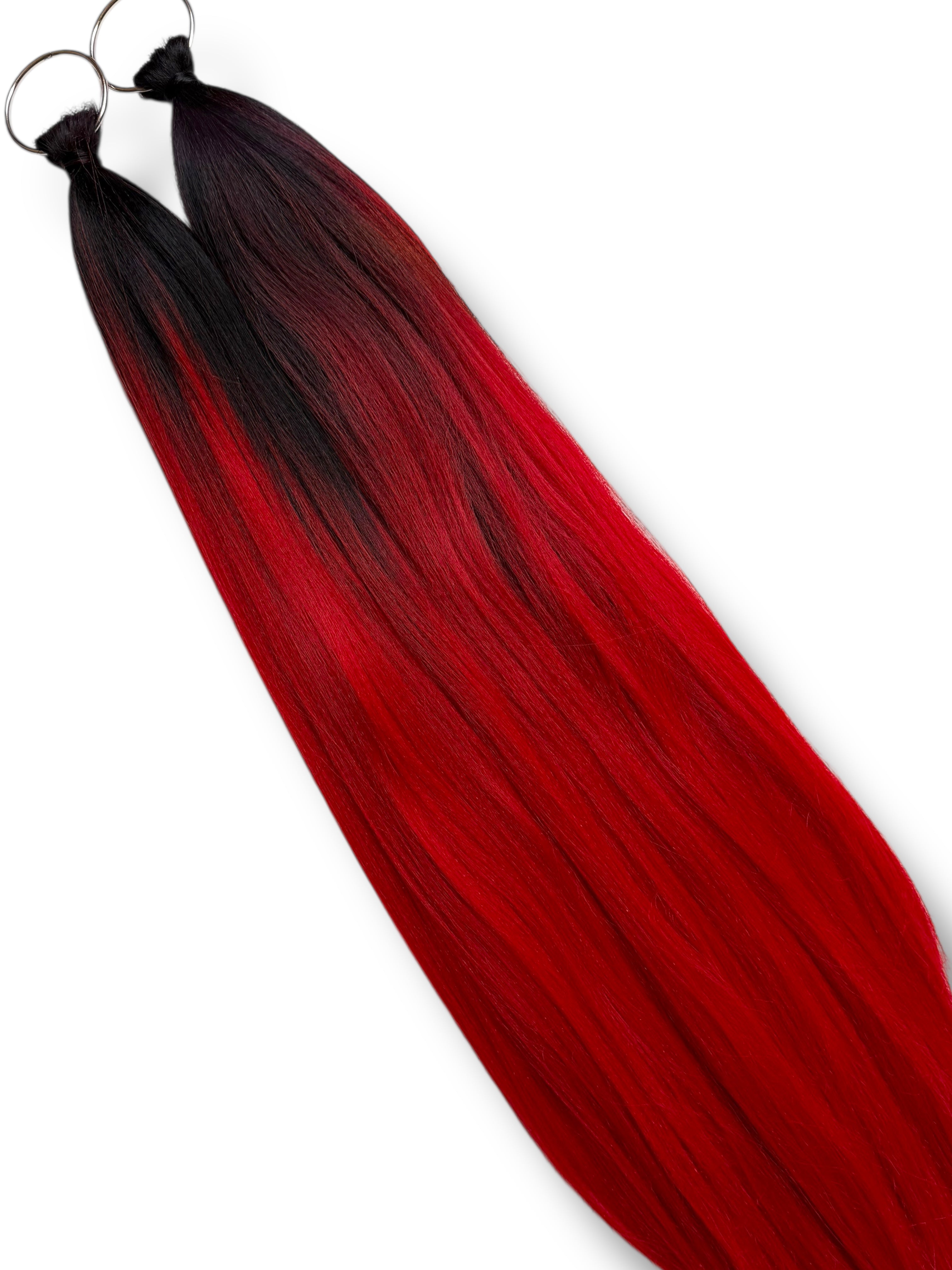 Abyss - Clip On Festival Ponytail Extension Set
