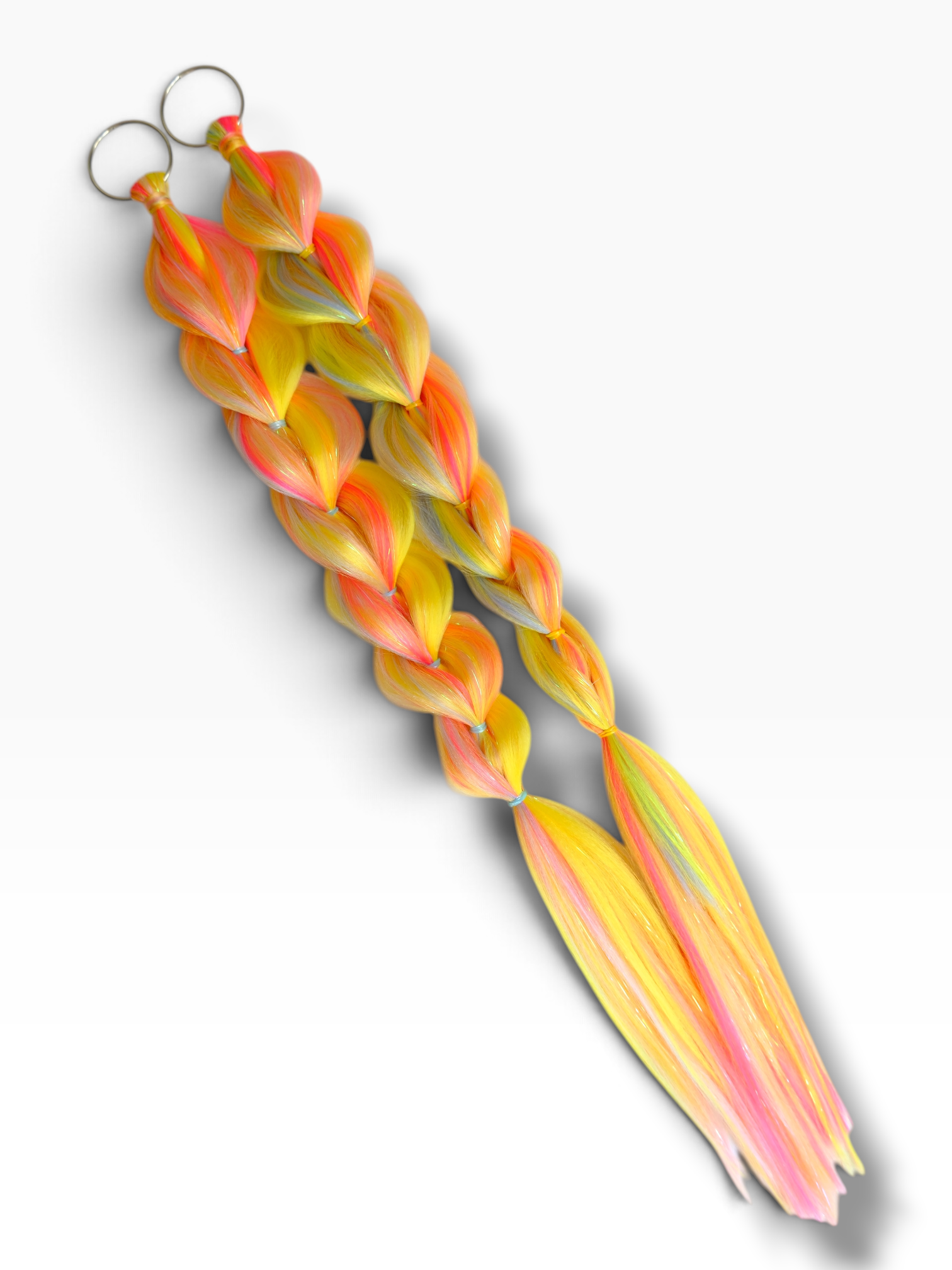 Rump Shaker - Clip On O-Ring Festival Braid Extension Set
