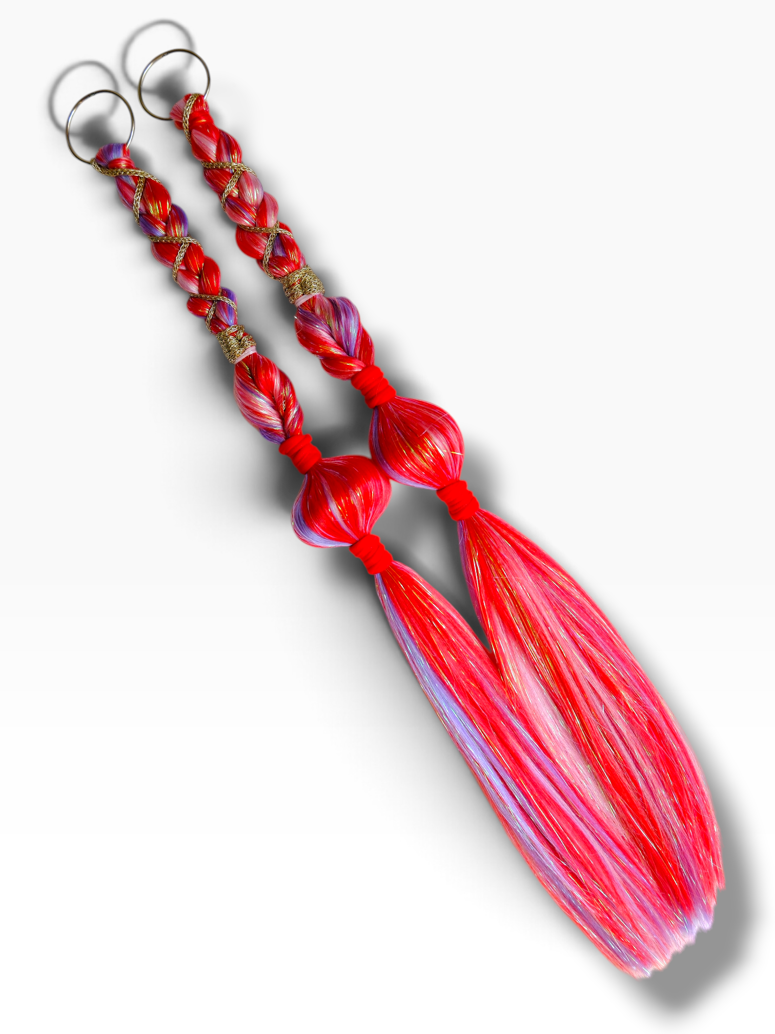 Show Love Spread Love - Clip On O-Ring Festival Braid Extension Set