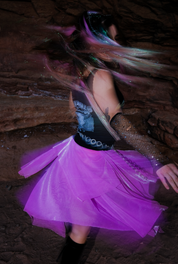 Afterglow - Ombré Tinsel Braiding Hair