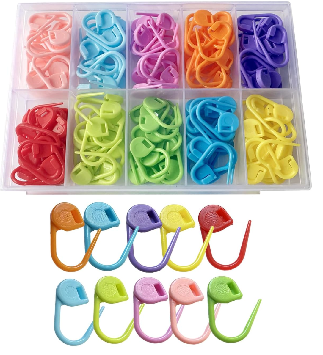 Mini Charm Clips - 150 pack