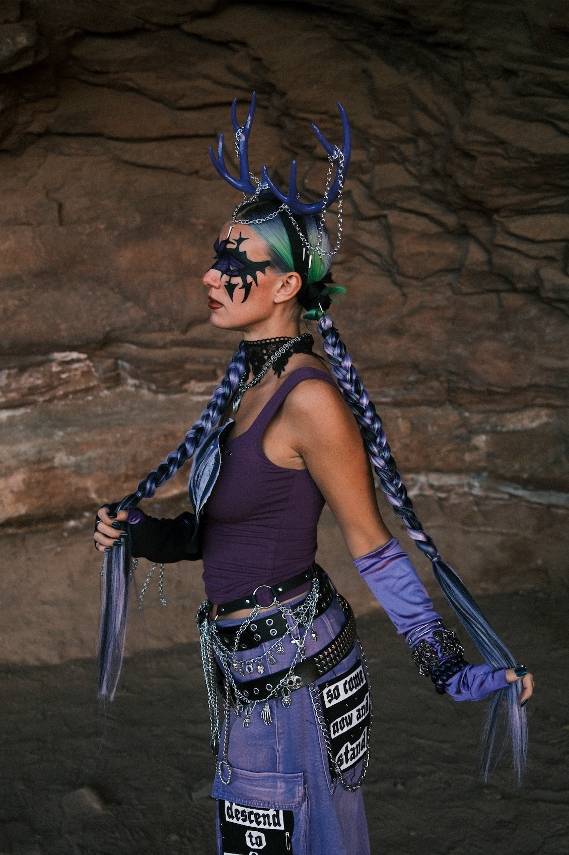 Grape Vape - Purple Braiding Hair