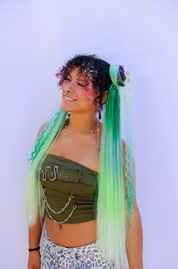 Orenda - Ombré Tinsel Braiding Hair