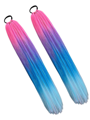 Shadow - Long Ombré Tinsel Ponytail Extension