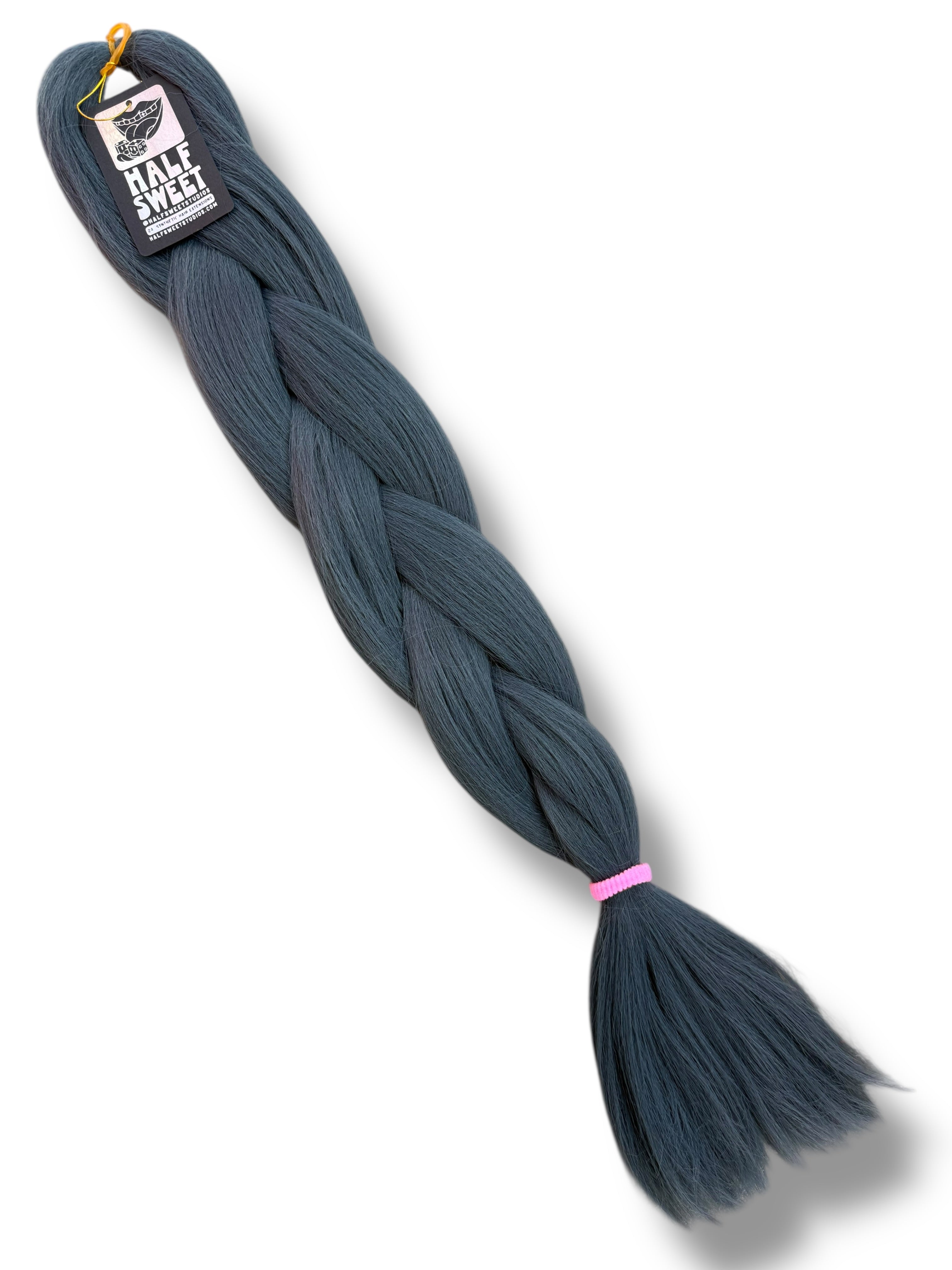 Silvermist - Charcoal Gray Braiding Hair