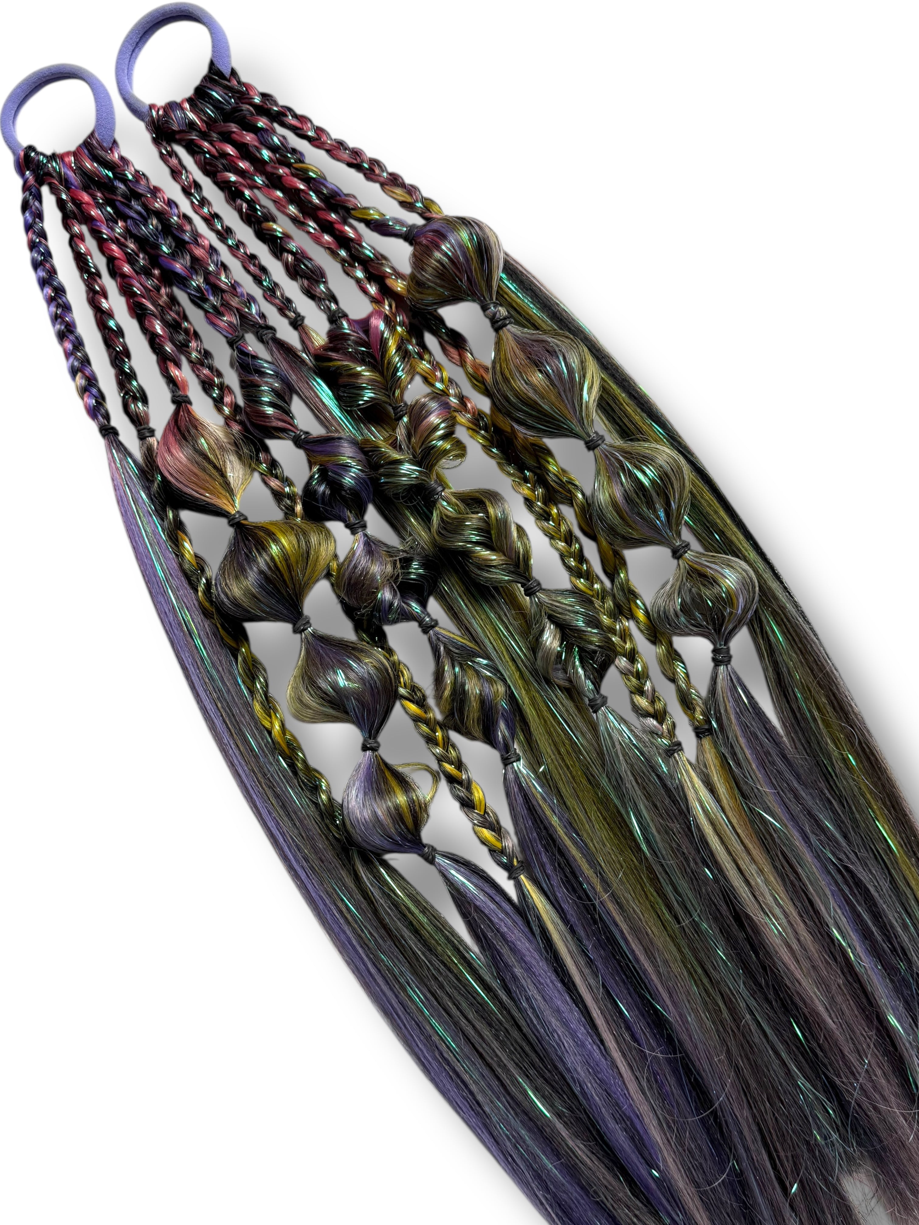 Starstorm Suarus - Tie-In Braid Extension Set (+FREE Charms)