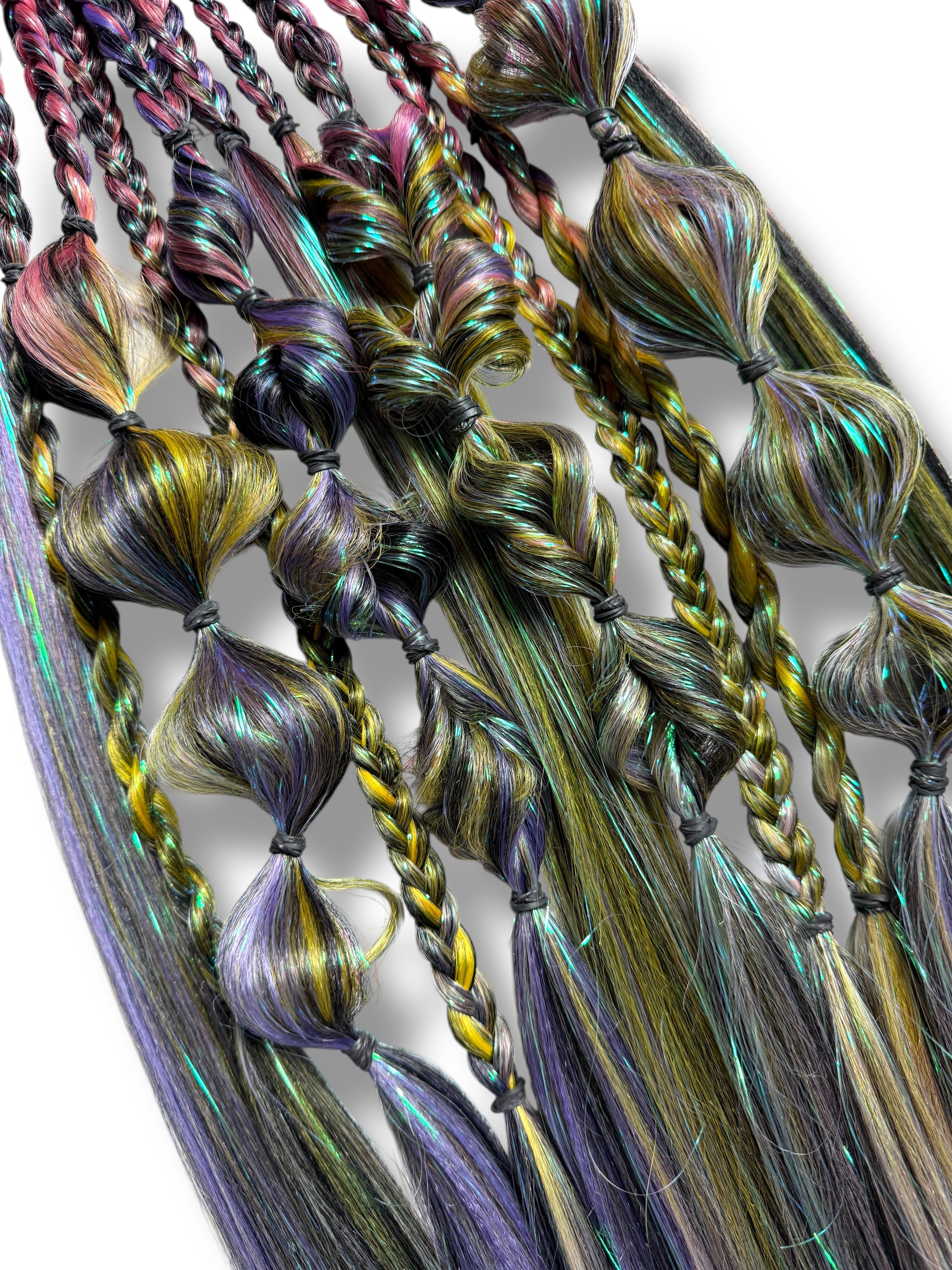 Starstorm Suarus - Tie-In Braid Extension Set (+FREE Charms)