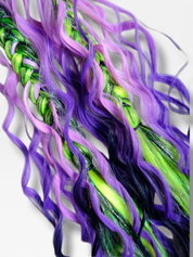 The Future is Now - Clip On O-Ring Wavy Festival Braid Extension Set (EXTRA LONG)