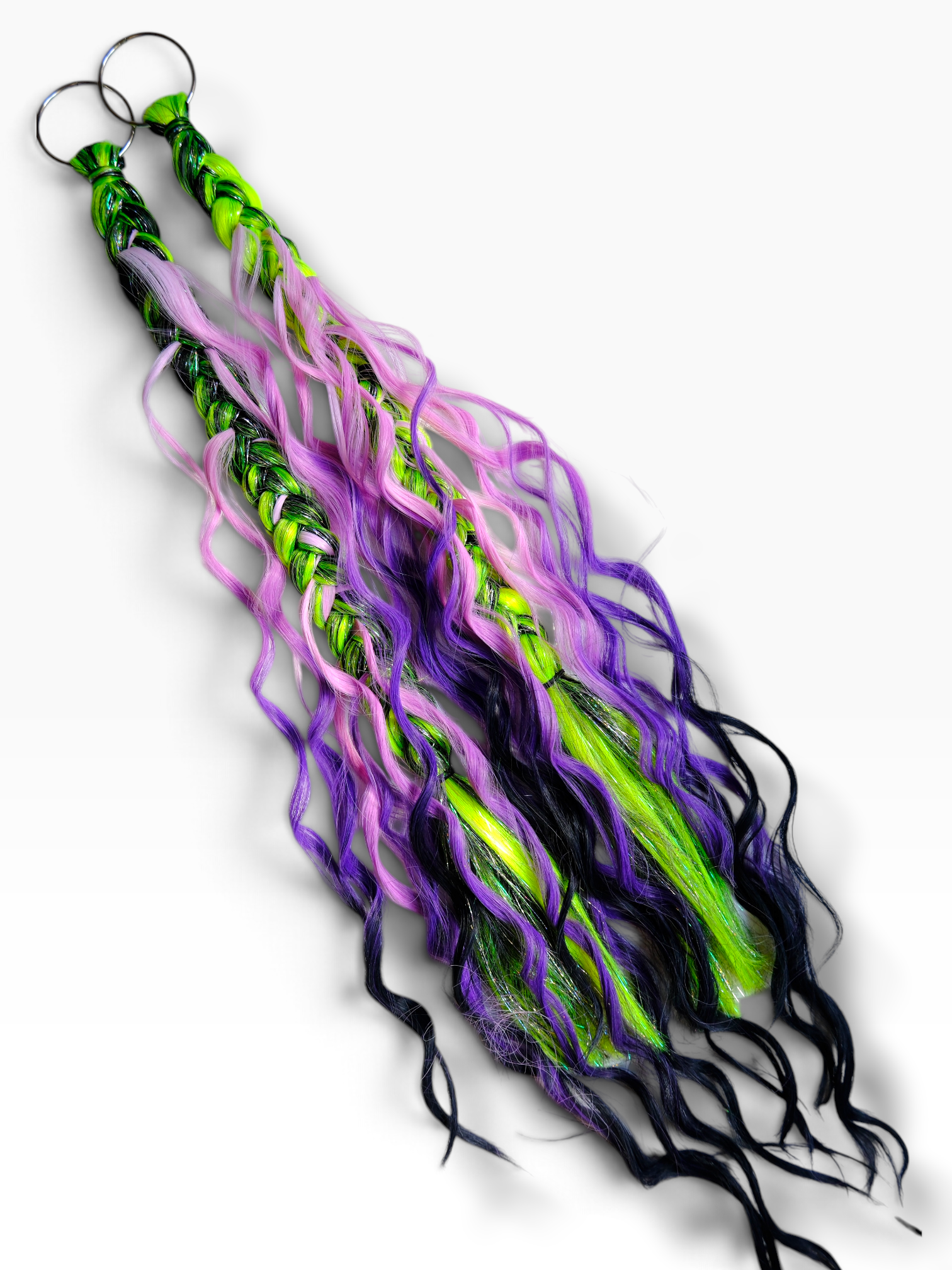 The Future is Now - Clip On O-Ring Wavy Festival Braid Extension Set (EXTRA LONG)