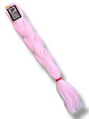 Zia - Pink Glow in the Dark Braiding Hair